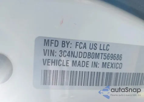 2021 Jeep Compass Trailhawk 4X4 from USA, damaged, VIN 3C4NJDDB0MT569686